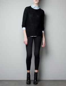 04) Вязаный свитер от Zara 87